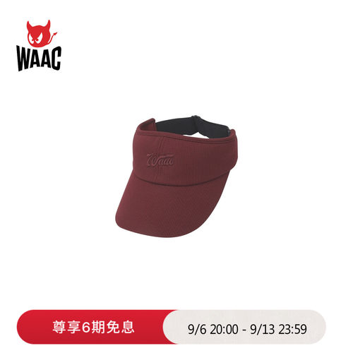 WAAC小恶魔官方早秋新品SUN VISOR 空顶帽