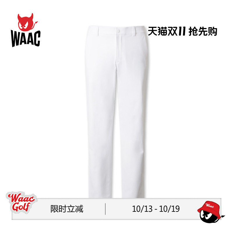 WAAC小恶魔官方春夏新品男士高尔夫服装ATHLETIC GOLF PANTS长裤