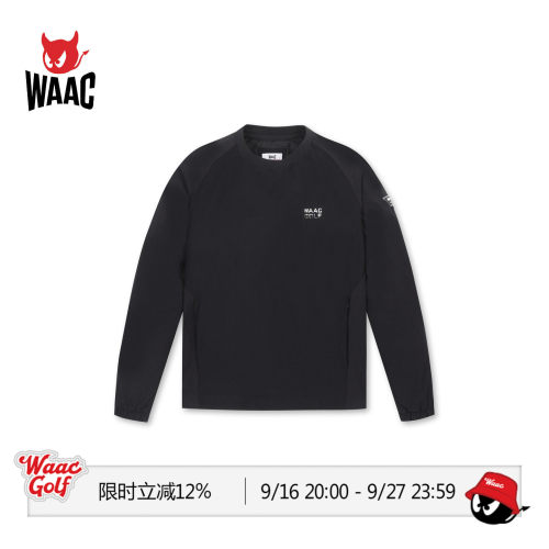 WAAC小恶魔官方春夏男士高尔夫服装 HYBRID TOP长袖T恤