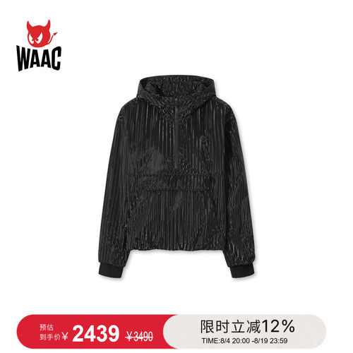WAAC小恶魔官方女士高尔夫服装Wedge anorak连帽外套上衣