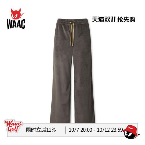 WAAC小恶魔官方早秋新品女士高尔夫服装set-up Pants长裤