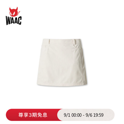 WAAC小恶魔官方女士高尔夫服装skirt短裙A字裙