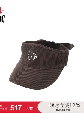 WAAC小恶魔官方早秋新品Sun Visor空顶帽