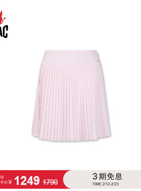 WAAC小恶魔官方早春女士高尔夫服装PLEATS SKORT裙裤