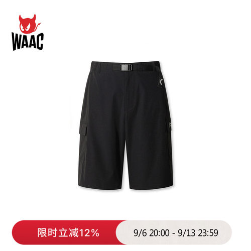【JONES联名】WAAC小恶魔官方春夏新品男士高尔夫服装SHORTS短裤