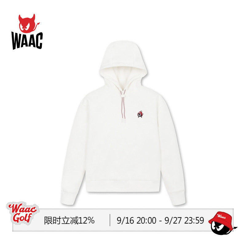 WAAC小恶魔官方女士高尔夫服装WAACKY HOODIE连帽卫衣