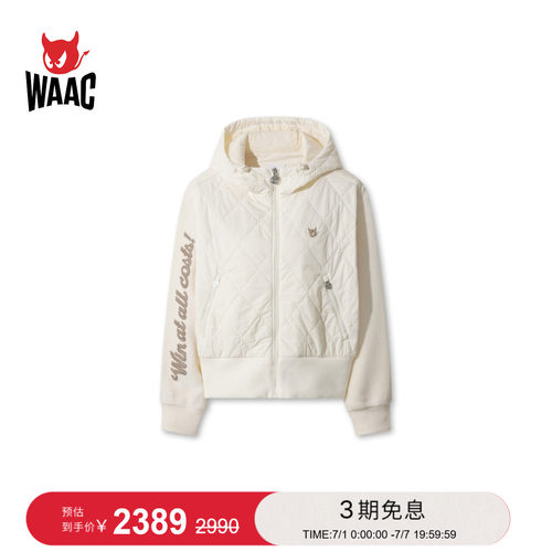 WAAC小恶魔官方女士高尔夫服装jacket连帽夹克外套