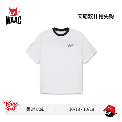WAAC小恶魔官方春夏男士高尔夫服装JONES SS PULLOVER短袖T恤