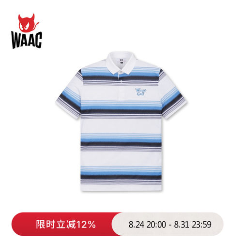 WAAC小恶魔官方春夏男士高尔夫服装POLO短袖