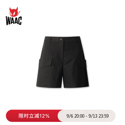 【JONES联名】WAAC小恶魔官方春夏新品女士高尔夫服装SHORTS短裤