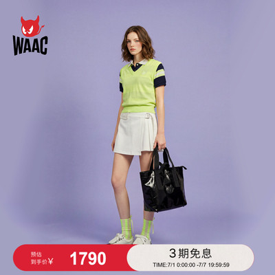 WAAC小恶魔官方春夏新品女士高尔夫服装WRAP PANTS裙裤