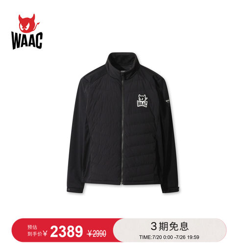 WAAC小恶魔官方早秋男士高尔夫服装Full Zip Jacket外套
