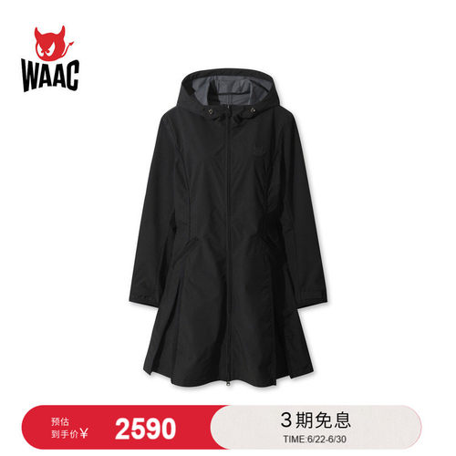 WAAC小恶魔官方春夏新品女士高尔夫服装SHIRRING JACKET夹克外套