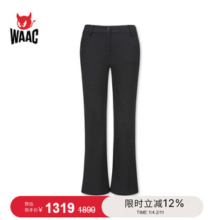 WAAC小恶魔官方秋冬新品女士高尔夫服装CORDUROY PANTS微喇裤