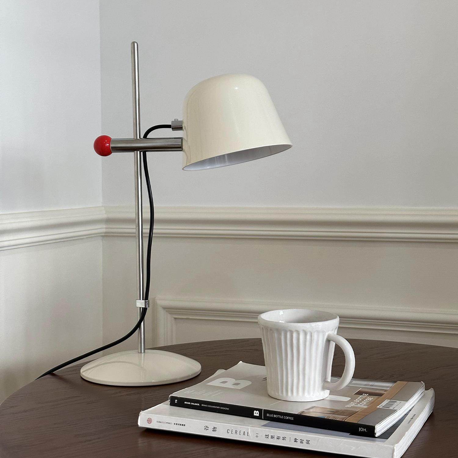 树的岛Tree设计师款升降台灯中古不锈钢旋转书桌面床头灯氛围高级