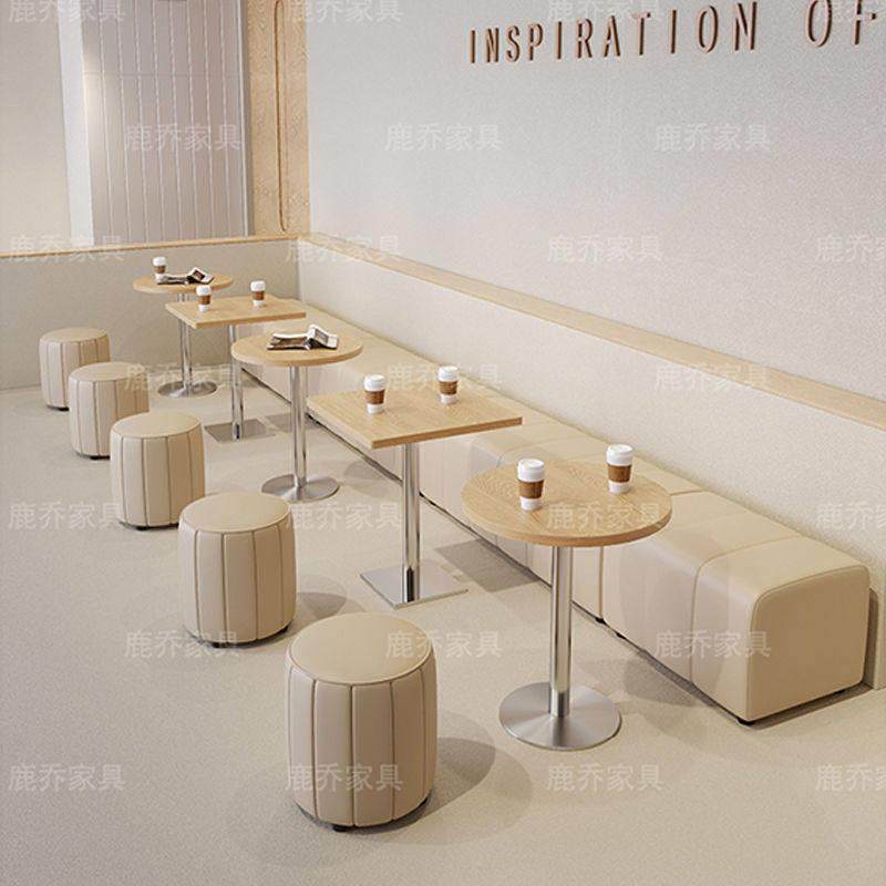 网红奶茶店桌椅组合咖啡厅甜品蛋糕原木风长条凳定制靠墙卡座沙发,商业/办公家具,卡座,淘宝优惠券,粉丝福利购,淘宝优惠卷