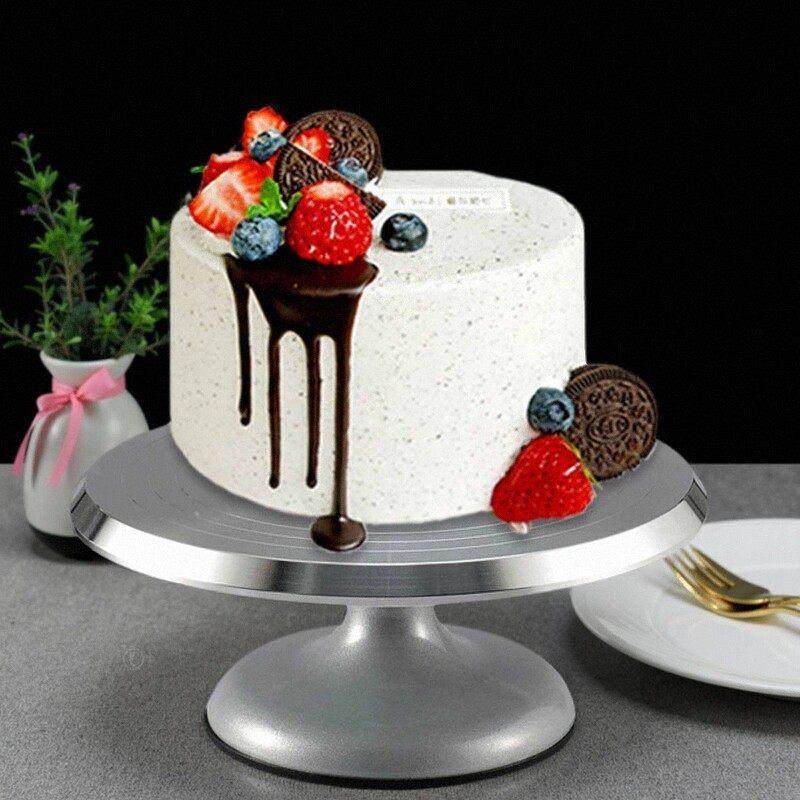 裱花转台铝合金底座蛋糕转盘裱花台托盘旋转家用烘焙甜品蛋糕工具,厨房/烹饪用具,裱花台,淘宝优惠券,粉丝福利购,淘宝优惠卷