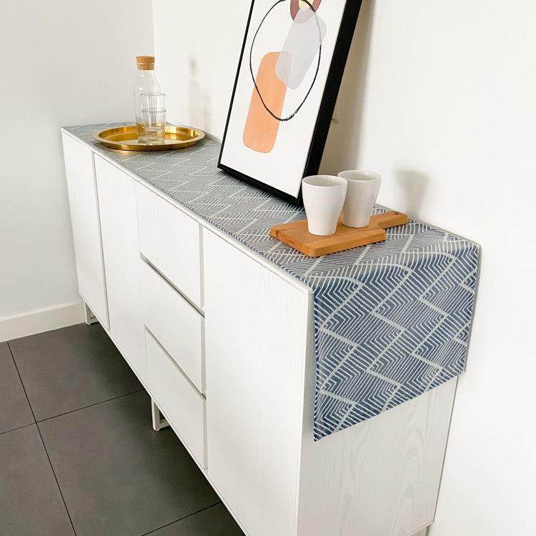 简约现代电视柜桌布餐柜盖布桌旗防尘罩垫子防水防油免洗茶几垫,居家布艺,桌布,淘宝优惠券,粉丝福利购,淘宝优惠卷