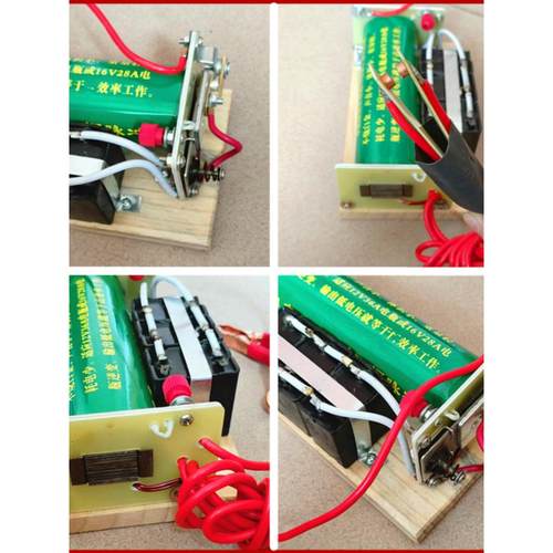 老式白色金头逆变器纯铜线圈12V电池头节能老式升压变压器