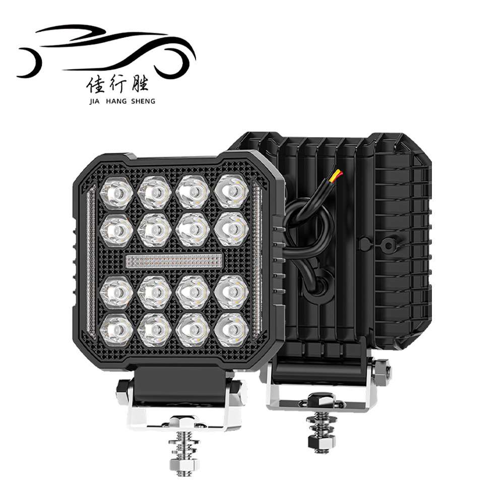黑武士4C-BW-F16汽车led工作灯双色越野车改装射灯12-80V车灯通用