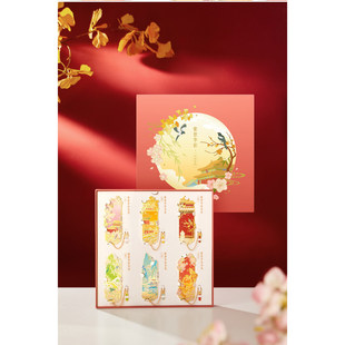 故宫紫禁华彩金属书签古典中国风高档精致博物馆文创礼物