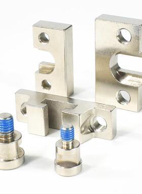 SMC气缸辅件CDQ2B气动接头YU-03/05/08/10安装配件YA/YB-03/05/08