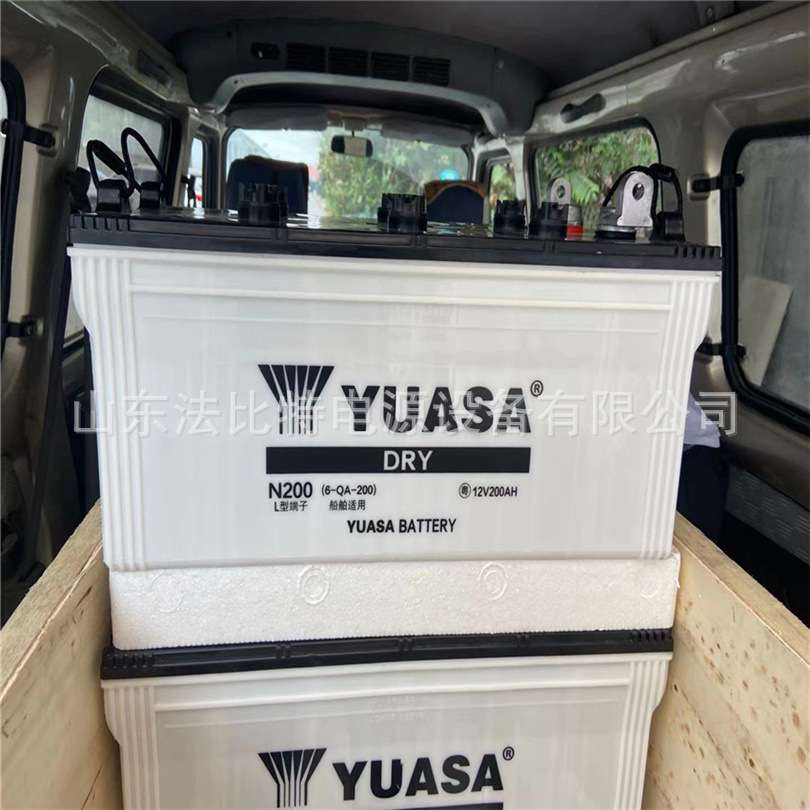 汤浅蓄电池6-QA-200/N200/12V200AH工程车辆 YUASA电池6-QA-200
