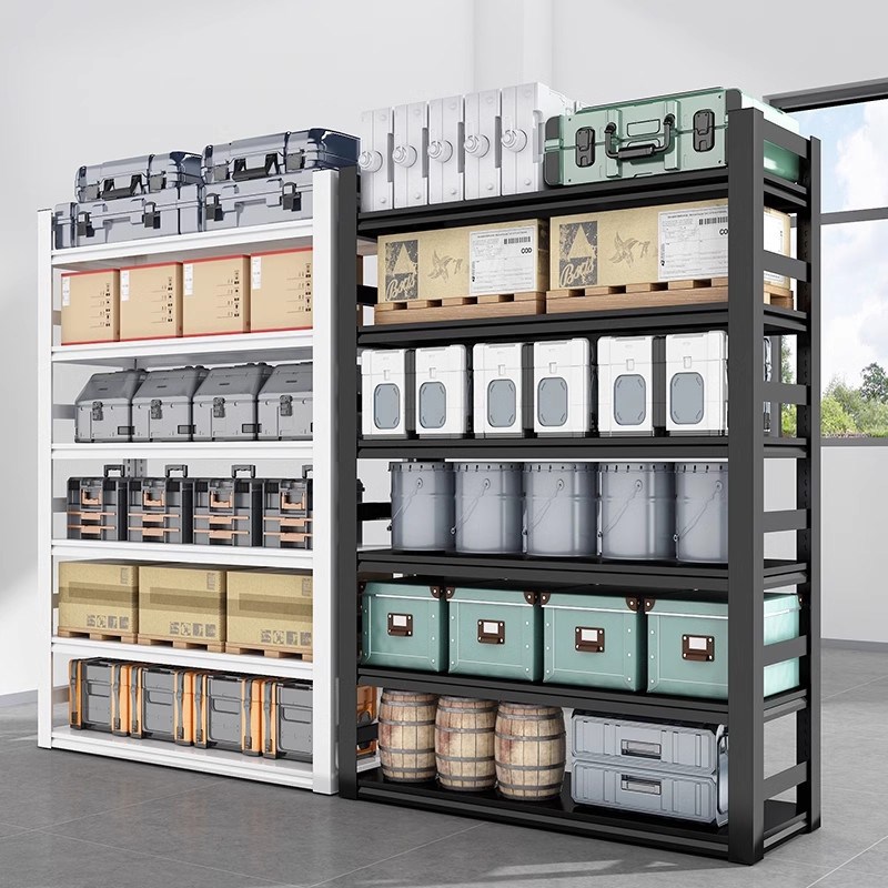 德国家用货架带防尘帘置物架落地多层阳台储物行李U箱上方收纳架