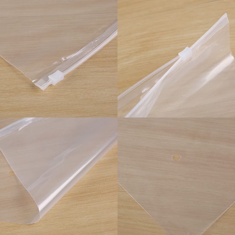 夹磨砂袋子印logo可衣服*服装包装袋自封袋2820高档塑料链定制加