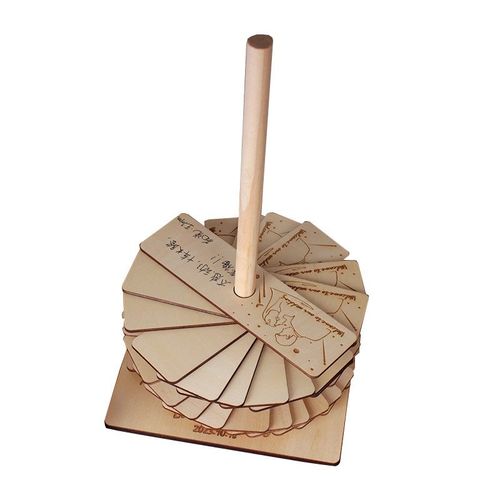 《梦中婚礼》定制木片旋转签到台创意签名板结婚礼庆备婚好物创意