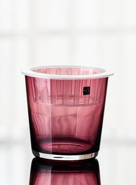 T型水培花桶玻璃花瓶郁金香风信子高质感水培花器家居摆件