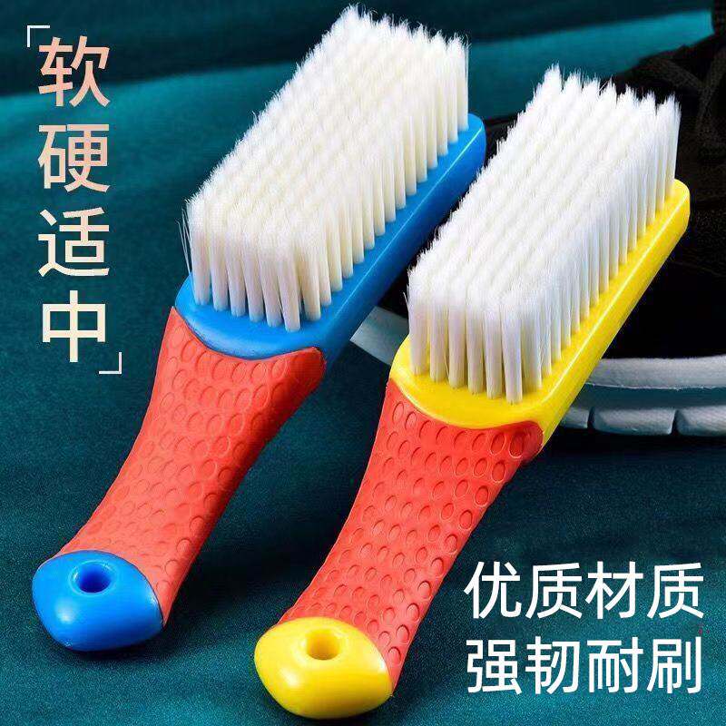 鞋刷子硅胶加长弯曲防滑手柄软毛不伤鞋洗鞋子专用刷多用途清洁刷