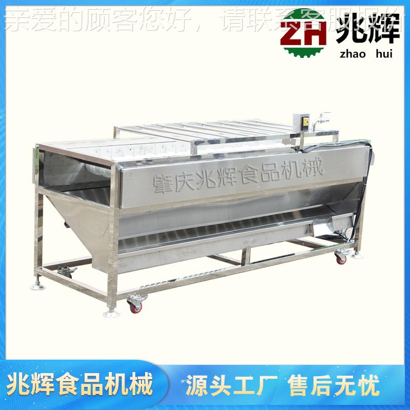 厂家自喷产瓜果清洗设 毛清QHT刷淋洗果备机 果蔬洗机