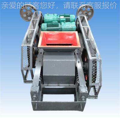 武岩轮破石英砂对辊齿辊辉碧岩焦宝石玄粉碎机750*500矿石双齿破