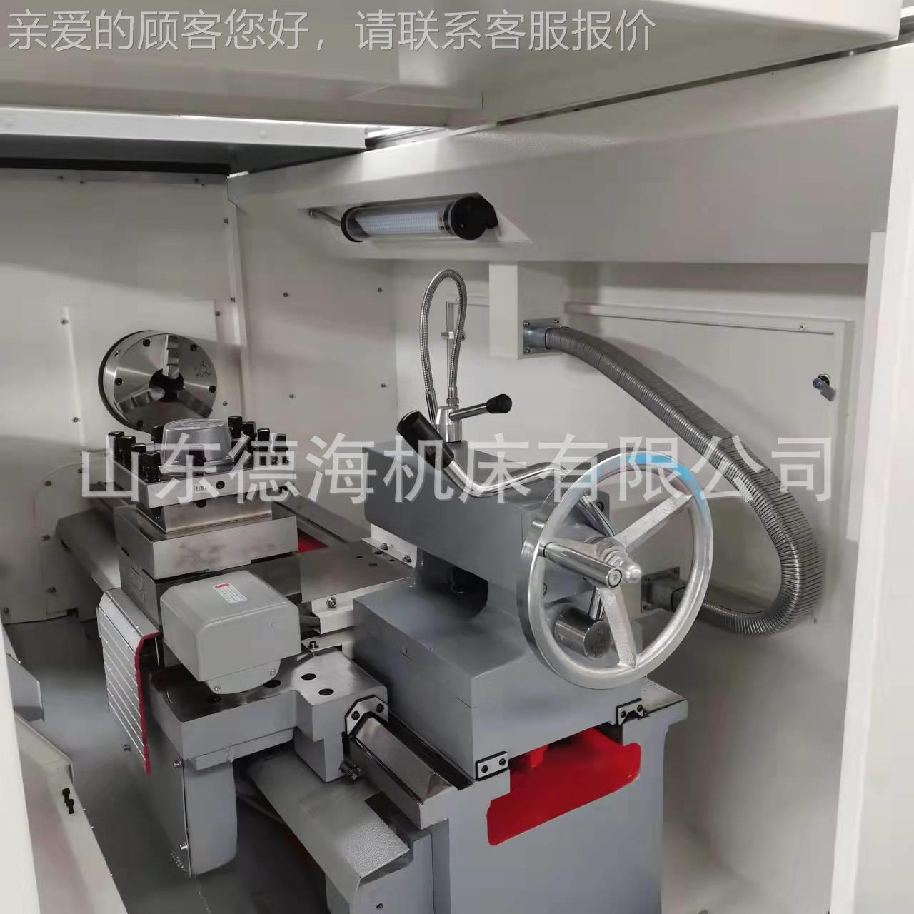 CCK6140X1K6150车卧式数控床 动广数98T0B系统电动四工位刀架手卡