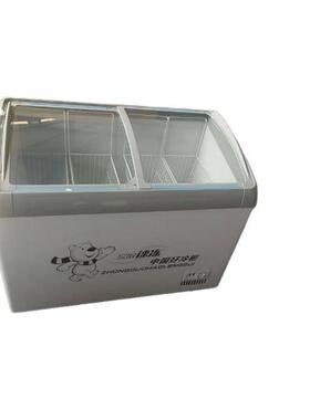 雪糕冰柜商用冰箱展示柜弧面冷藏保鲜柜卧式冷冻透明玻璃蛋糕冷柜