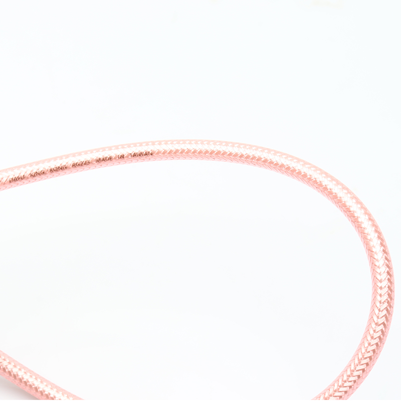 M公转M公头测试接驳跳线 基地台驻波表连接线 RG23 S50-3 0.5m