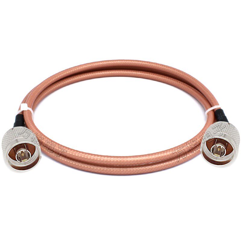 N转N连接线RG142n公转公转接线N公头N母50-3延长线RF射频线直角N