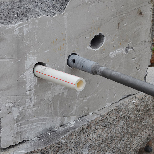 电锤墙壁开孔器 l冲击钻干打空调钻头水泥穿墙孔水管打洞打孔钻头