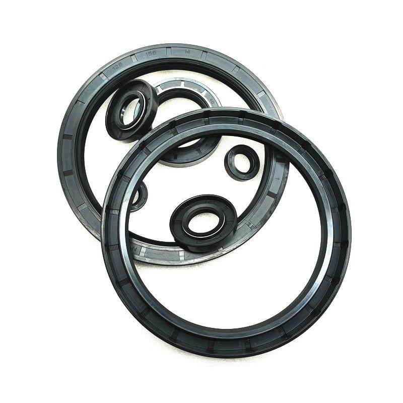 黑色丁晴双唇骨架油封 TC 25 26 27 28 29 30 32*38*5 6 7 4 8 10