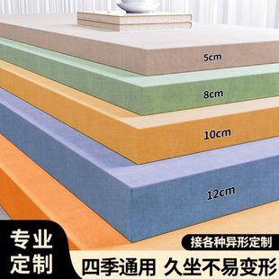 通用可拆洗海绵坐垫2024新款 网红飘窗垫窗台垫四季 榻榻米垫子定制