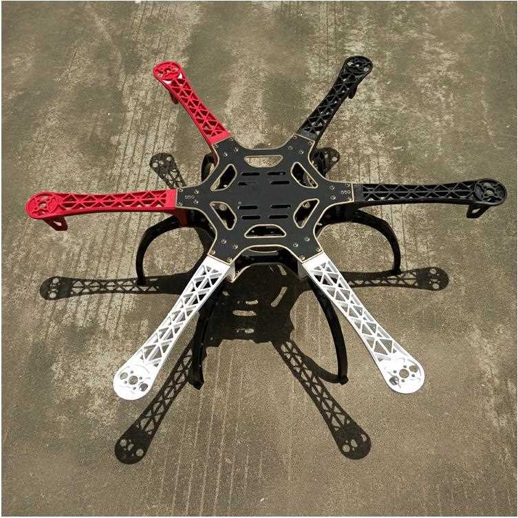 兼容DJI F550风火轮六轴飞行器机架6轴机架多旋翼带电路板PCB板