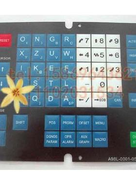 FANUC操作面板按键膜A98L-0001-0568#T数控机床车床面板/面皮