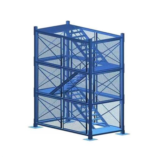 安全梯笼墩柱盖梁施工平台建筑施工操作平台桥梁通道安全爬梯
