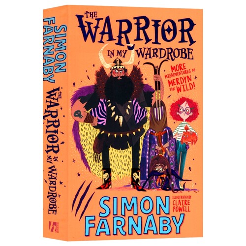 【自营】The Warrior in My Wardrobe-More Misadventures with Merd 我衣橱里的勇士 Merd更多的不幸经历 课外章节读物 英文原版