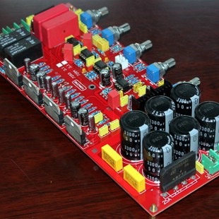 TDA7294 带喇叭保护 2.1声道豪华 功放板 升级 YJ00236