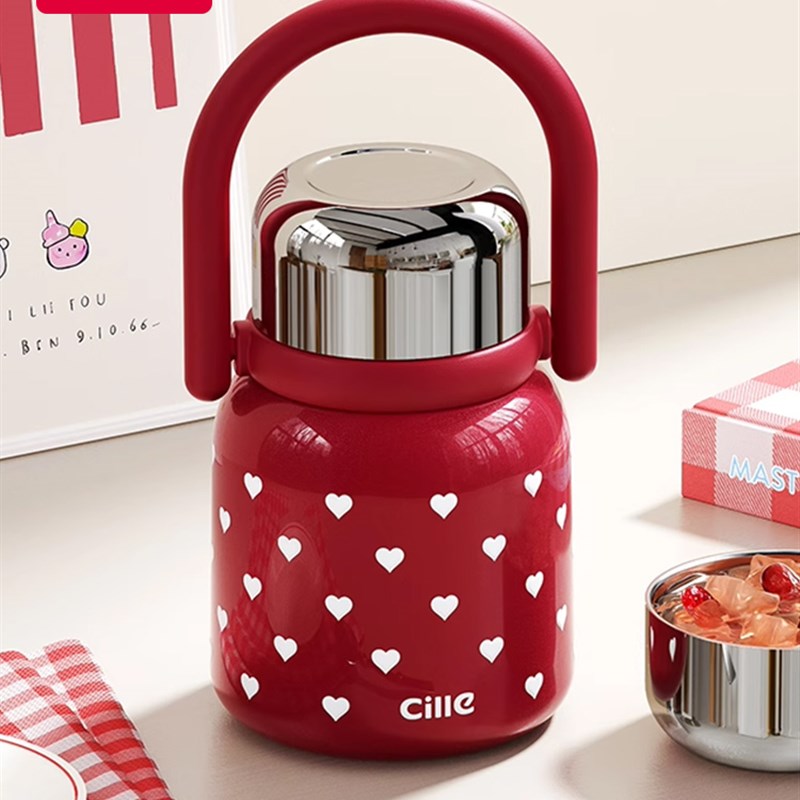 希乐焖烧杯e2025新款大容量保温饭盒316不锈钢闷烧杯汤粥罐锅