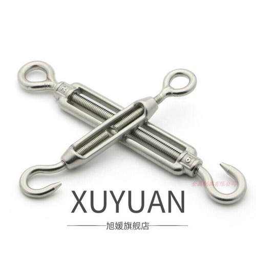 钢丝紧固304不锈钢花篮螺丝钢丝绳索拉紧收紧器紧绳器紧线器花兰