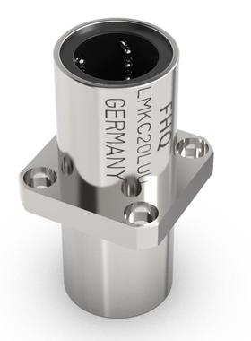 国产精密 LMKC20LUU 加长方法兰在中间直线运动轴承 尺寸20*32*80