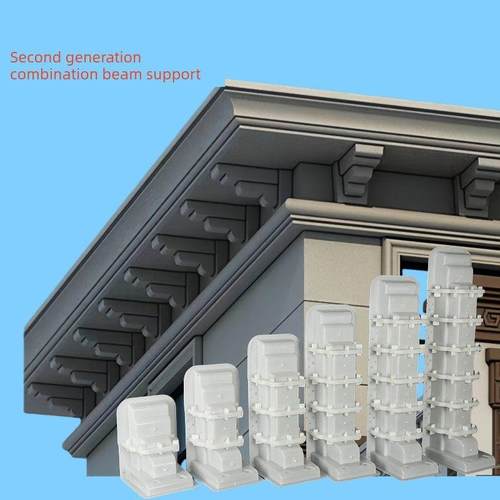 梁支撑模具牛腿罗马柱预制屋檐支撑部件欧式现浇泥屋建筑模板加厚